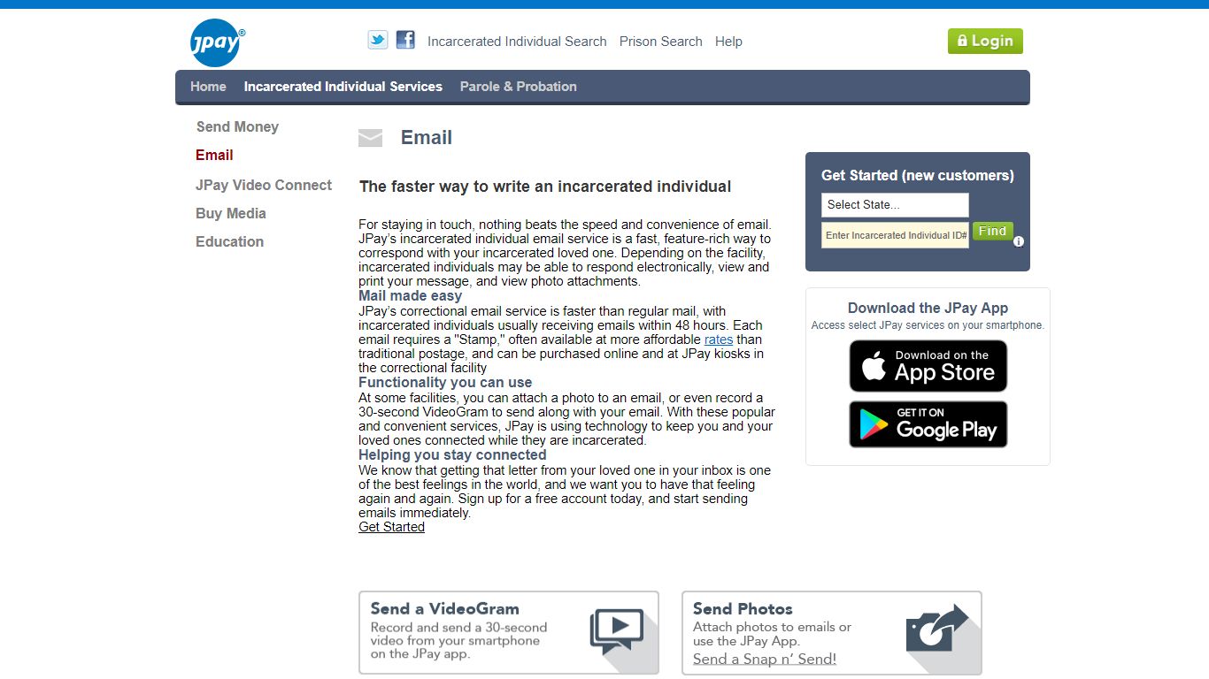 JPay | Email